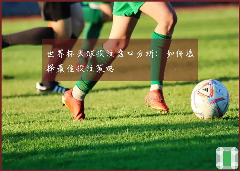 世界杯买球投注盘口分析：如何选择最佳投注策略