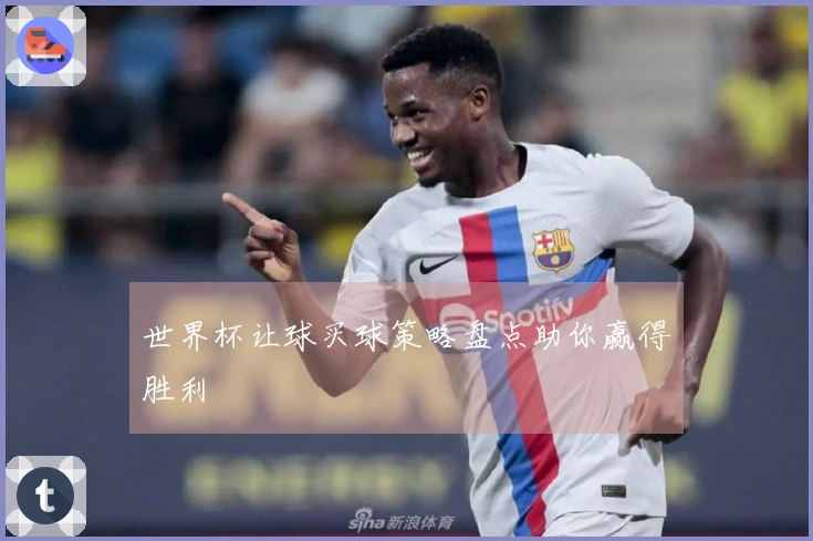 世界杯让球买球策略盘点助你赢得胜利